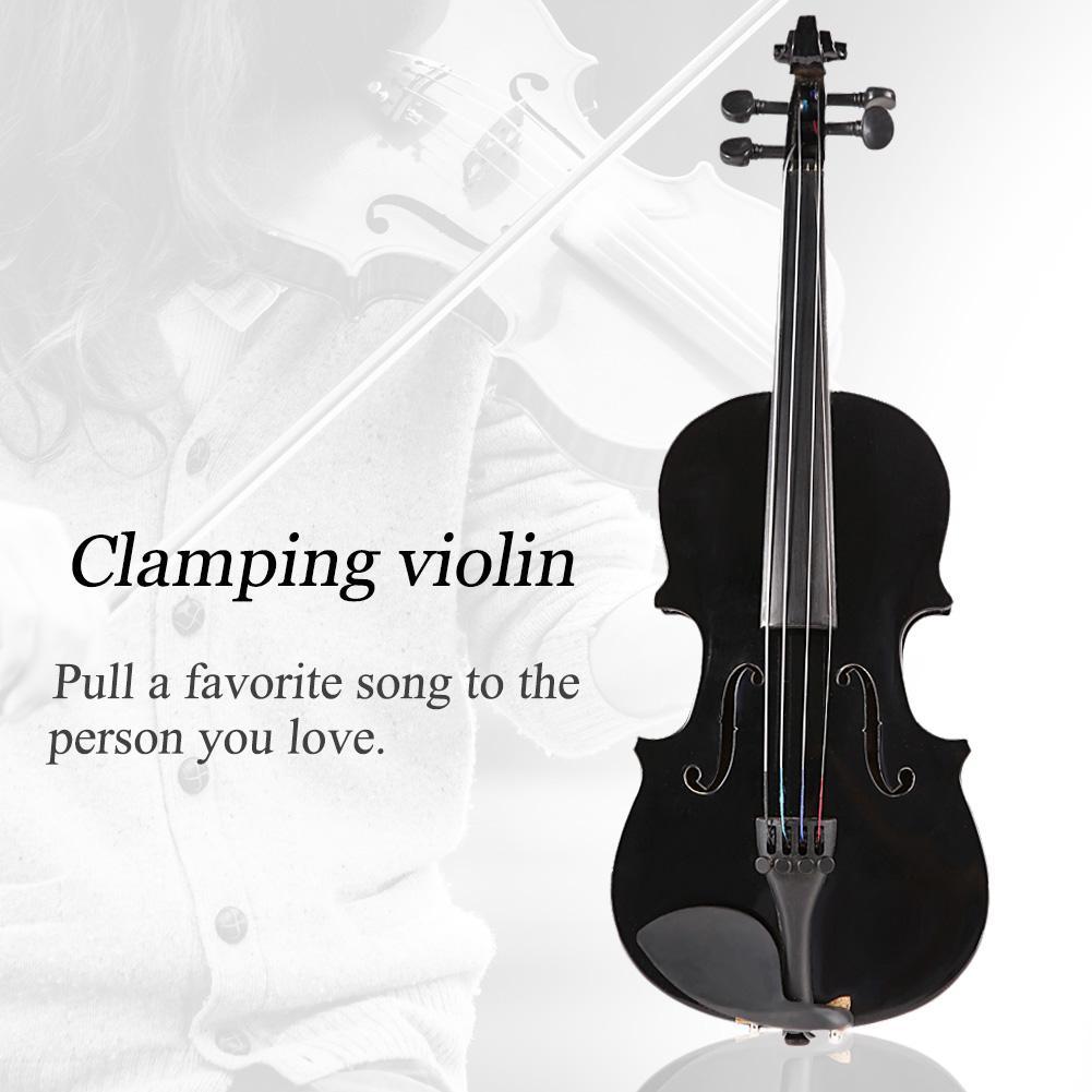 Violin Rosin Bow - 1/8 Splint Bright Acoustic Violin Fiddle