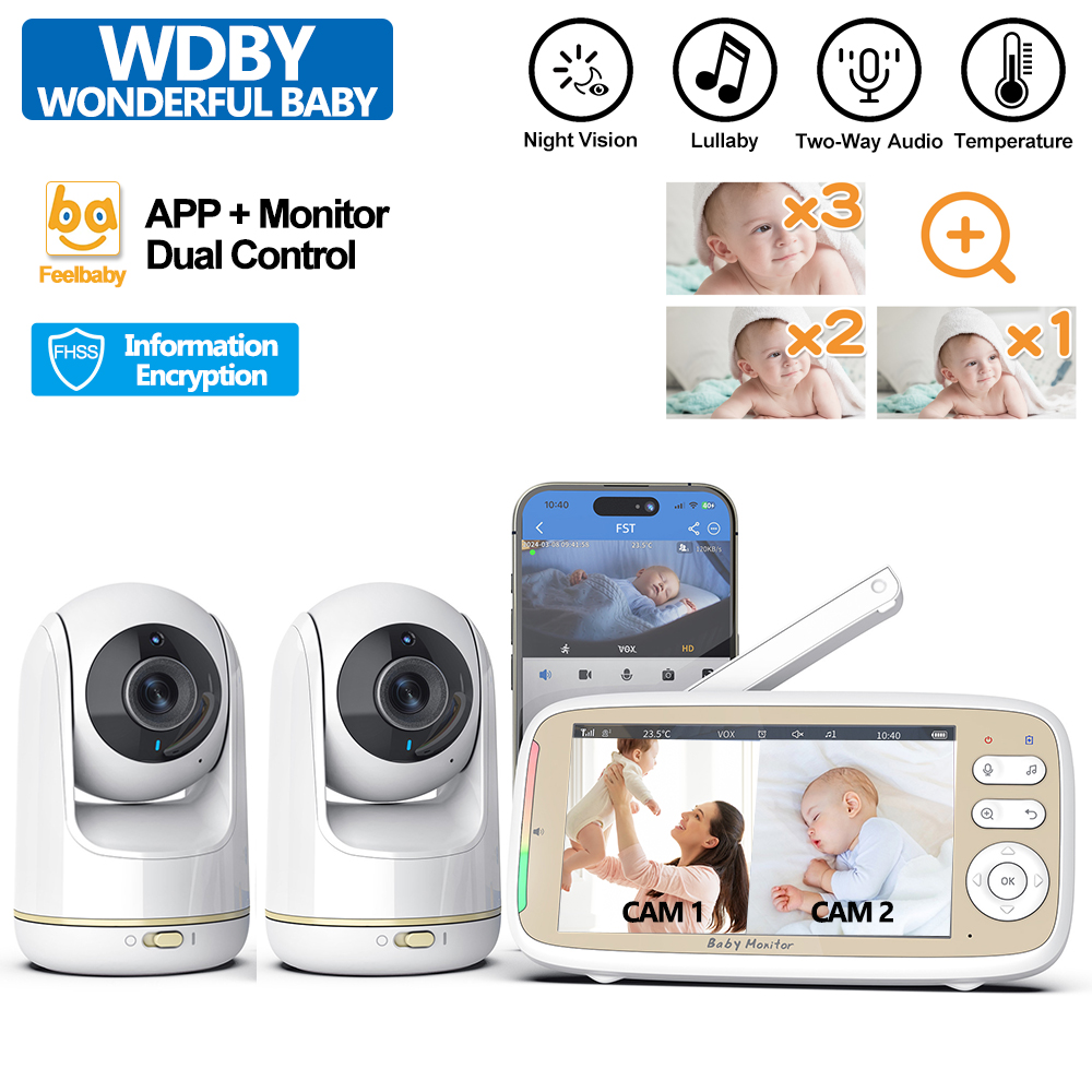 VB803 PRO Baby Monitor with 2p - огляд і ціна Audio Music Video