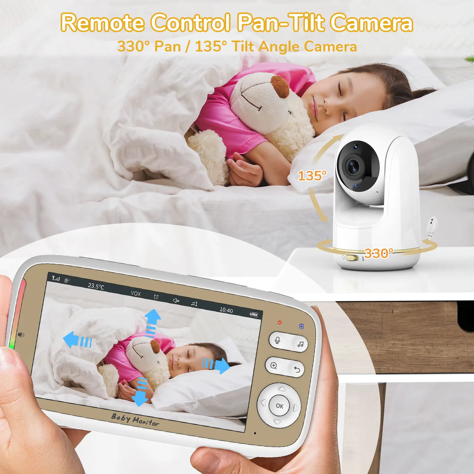 VB803 PRO Baby Monitor with 2p - огляд і ціна Audio Music Video