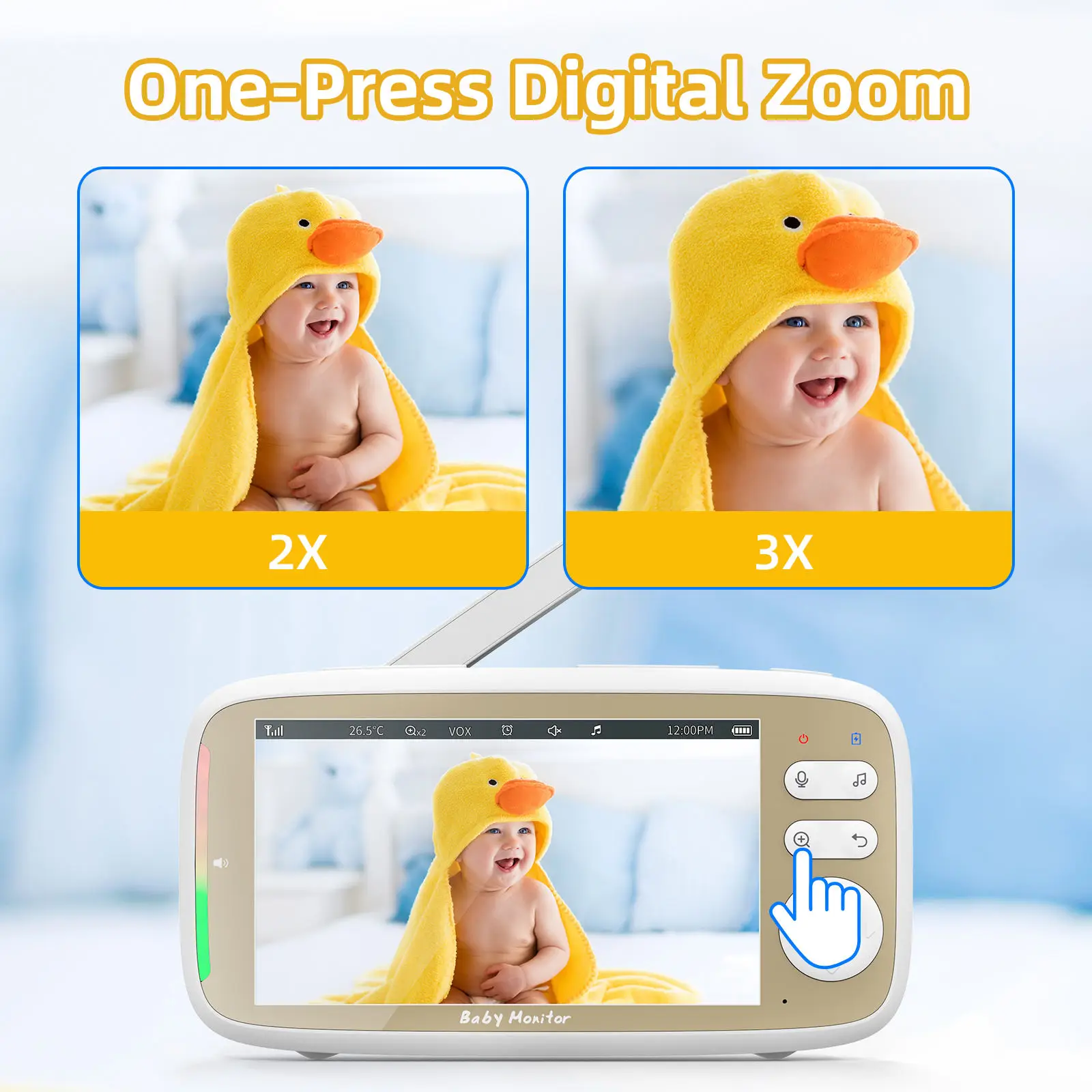 VB803 PRO Baby Monitor with 2p - огляд і ціна Audio Music Video