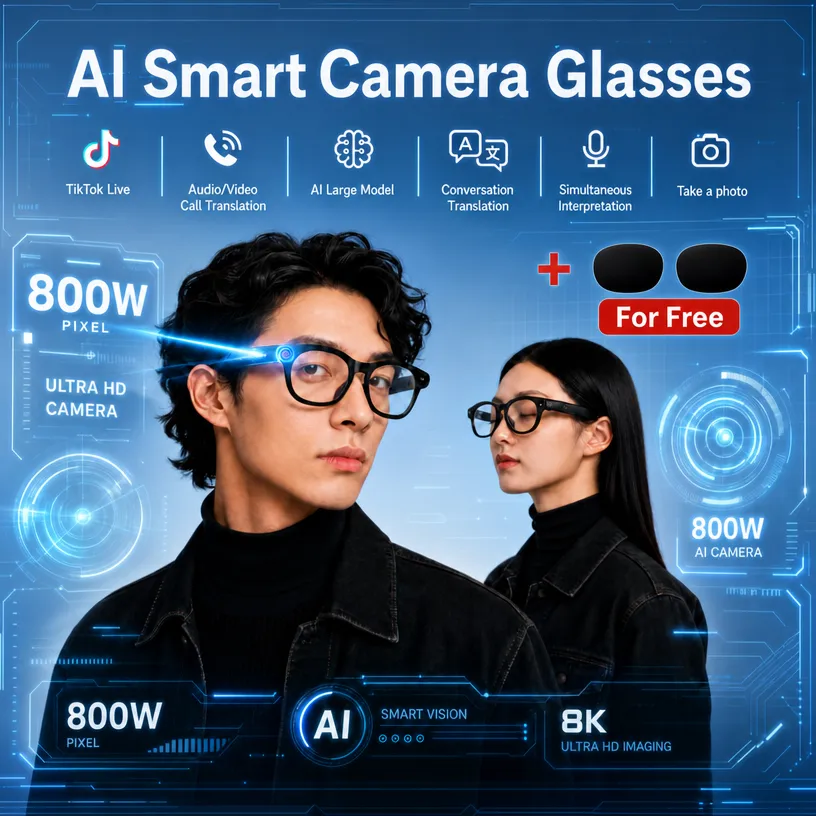 AI Smart Shooting Glasses, Sup - огляд і ціна Audio Music Online
