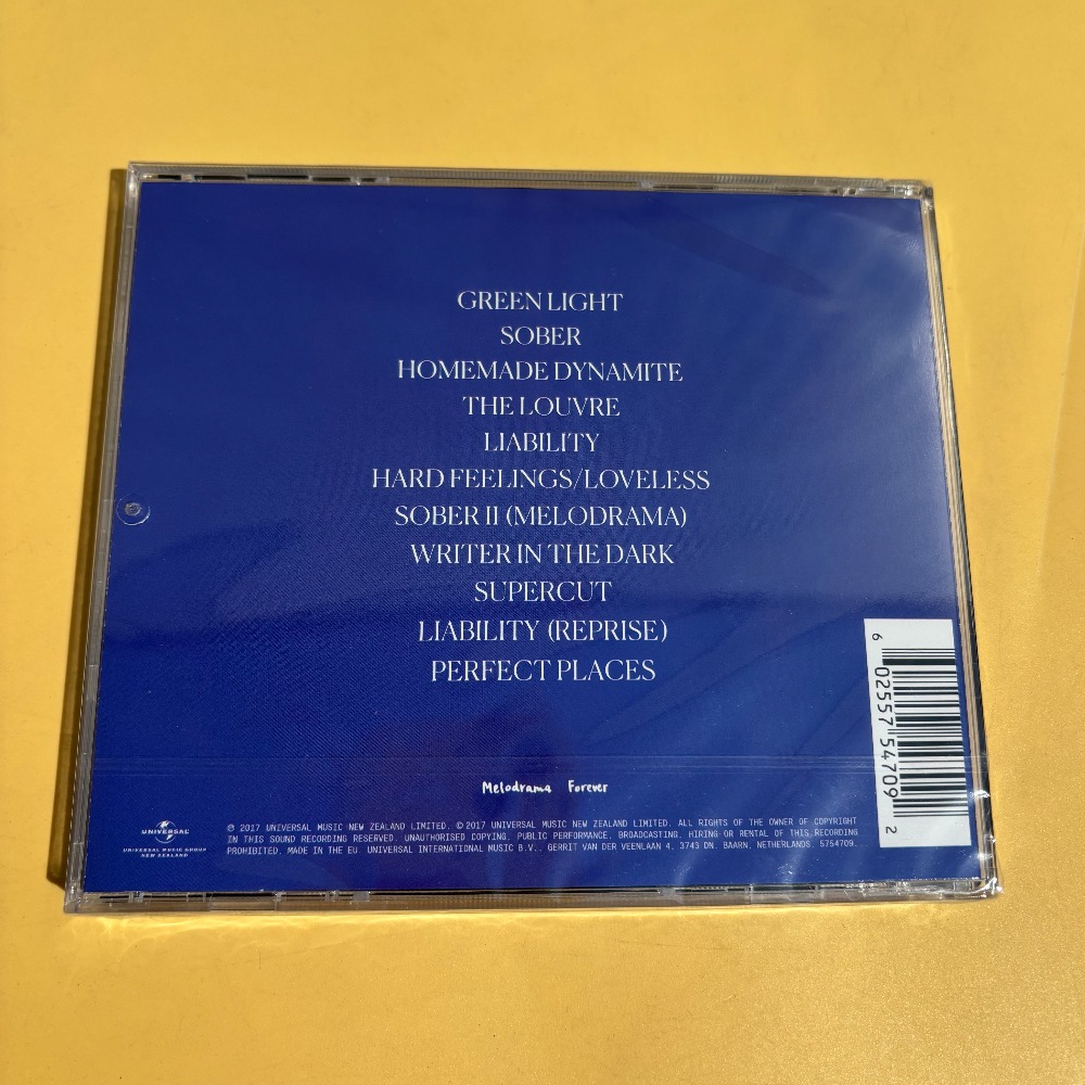CD 'Melodrama' Lorde Pop Elect - огляд і ціна Audio Music Editing