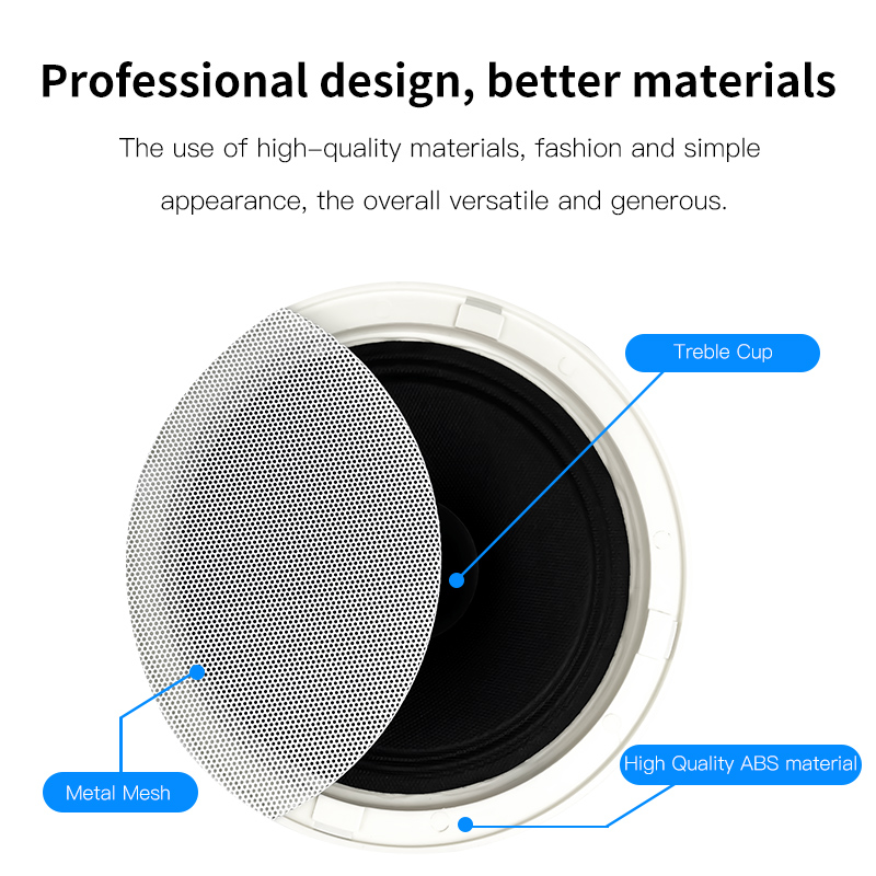 6 Inch 8ohm Ceiling Speaker Fu - огляд і ціна Audio Music For Background