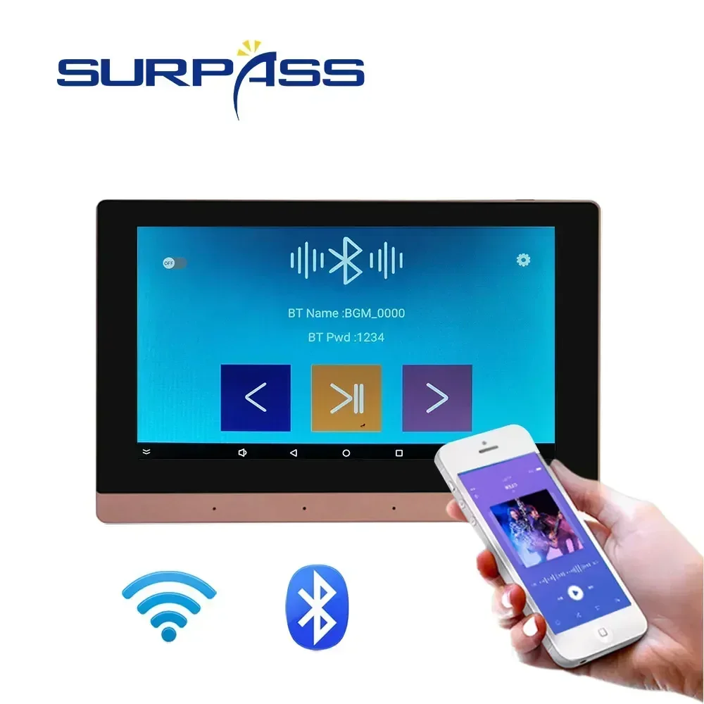 7inch WiFi In Wall Amplifier T - огляд і ціна Audio Music For Background