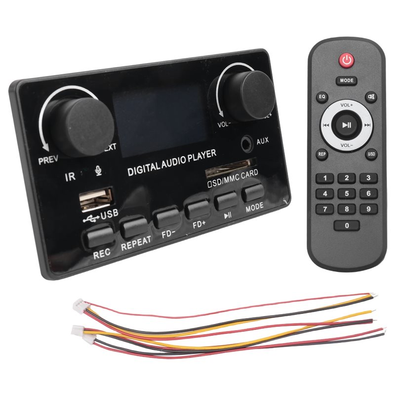 LCD Display Bluetooth 5.0 MP3  - огляд і ціна Audio Music Mp3