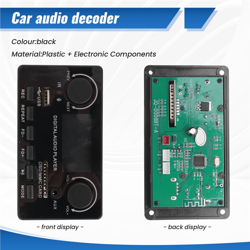 LCD Display Bluetooth 5.0 MP3  - огляд і ціна Audio Music Mp3