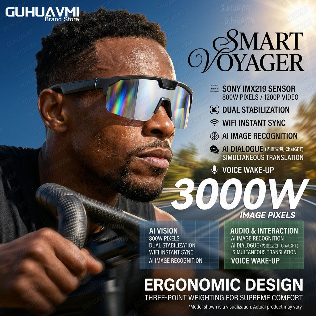 Photochromic Smart Glasses 120 - огляд і ціна Audio Music Video