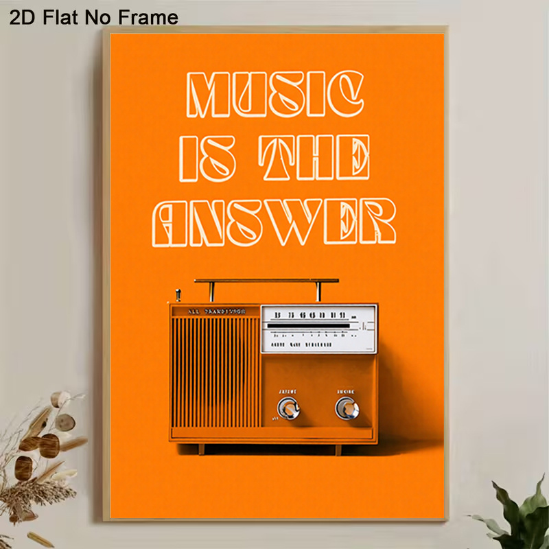 Vintage Radio Wall Art Framele - огляд і ціна Audio Music For Background
