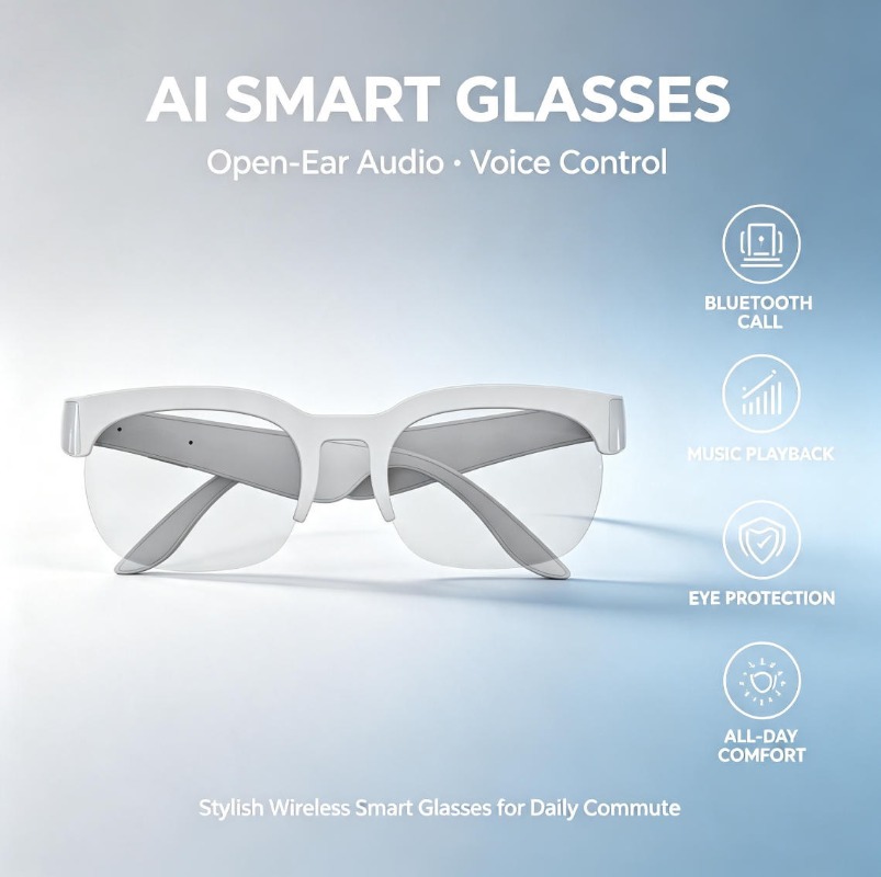 2026 Smart Audio Sunglasses Bl - огляд і ціна Audio Music Video