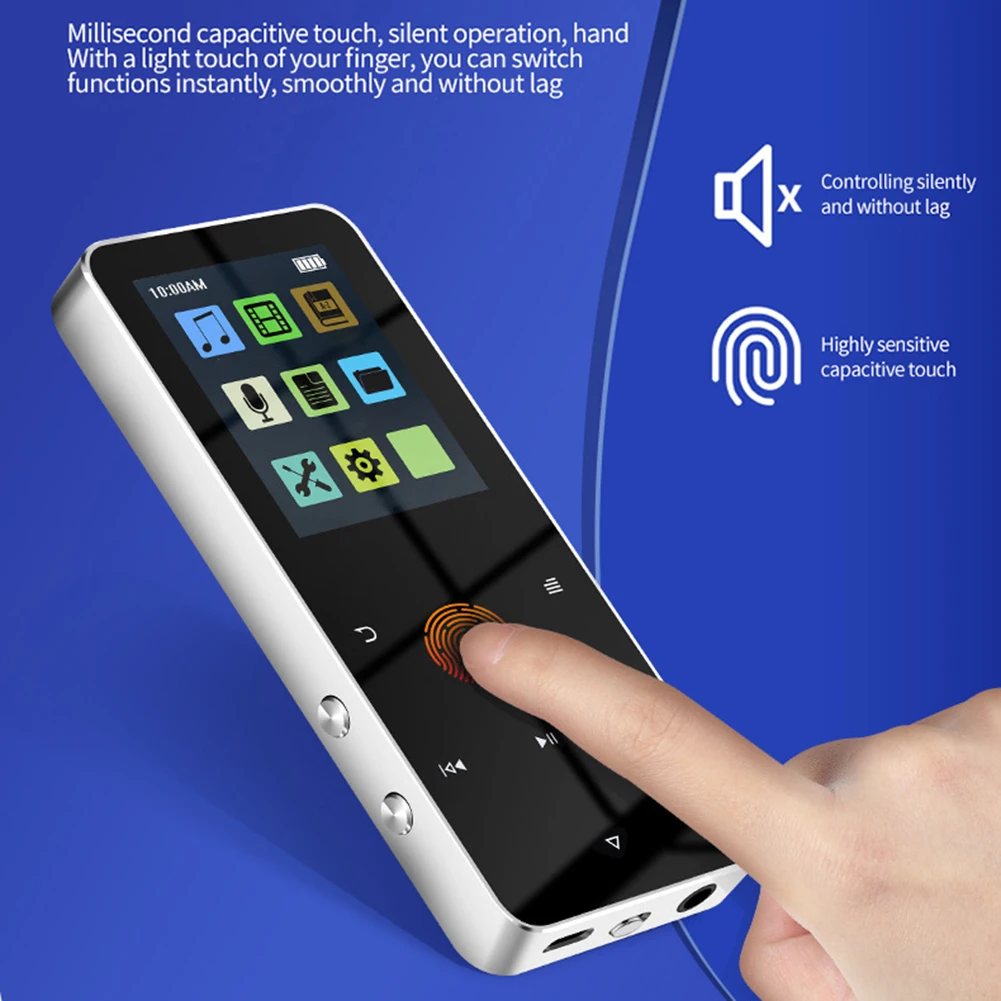 1.8 Inch TFT MP3 Player Touch  - огляд і ціна Audio Music Recorder