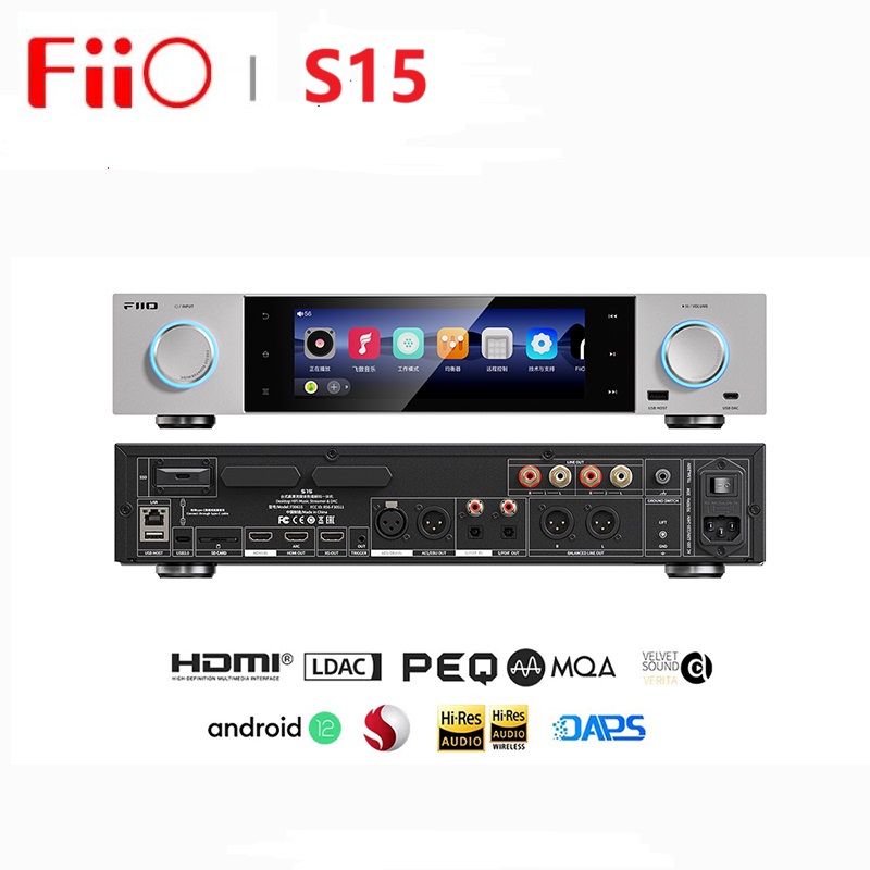 FiiO S15 Desktop Hi-Res Audio  - огляд і ціна Audio Music Mp3