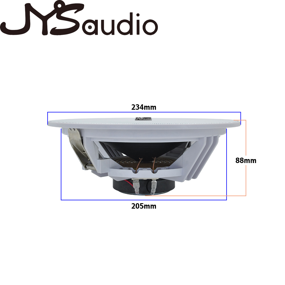 20W Ceiling Speaker Stereo 8 i - огляд і ціна Audio Music For Background