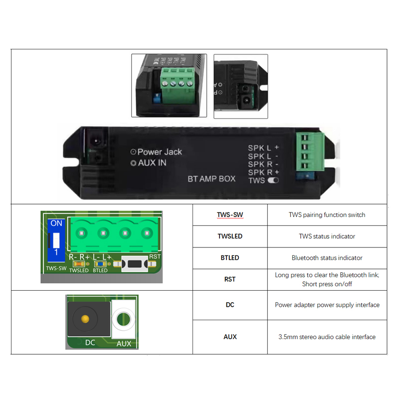 Audio bluetooth Amplifier modu - огляд і ціна Audio Music For Background