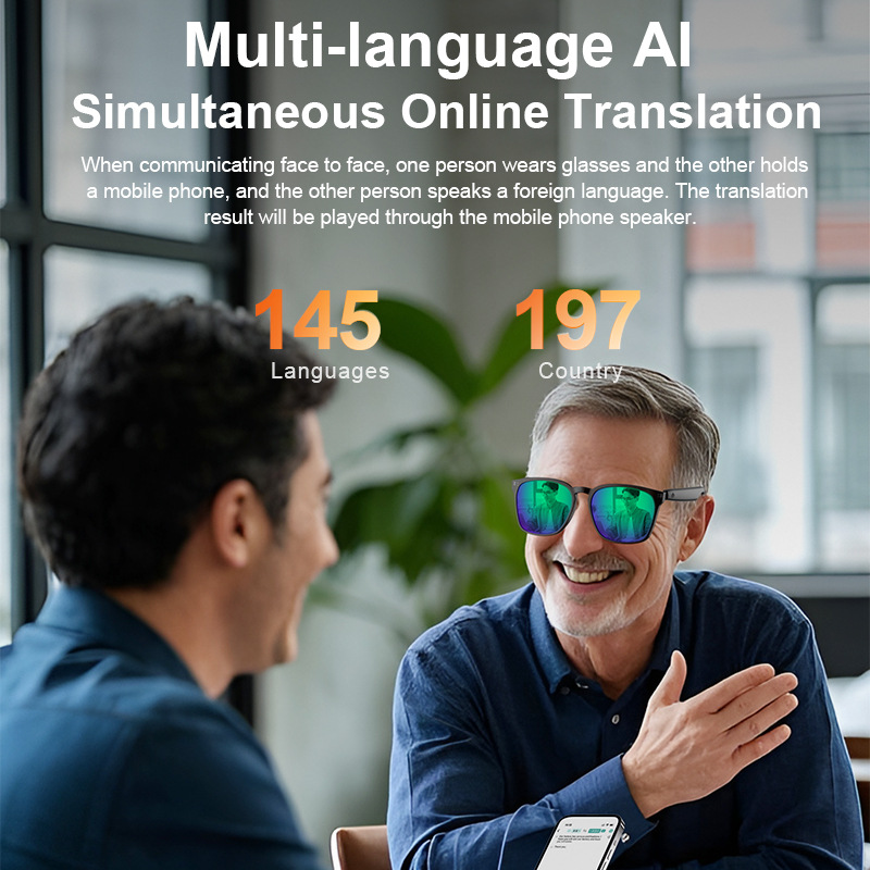 Ai smart bluetooth glasses off - огляд і ціна Audio Music Video