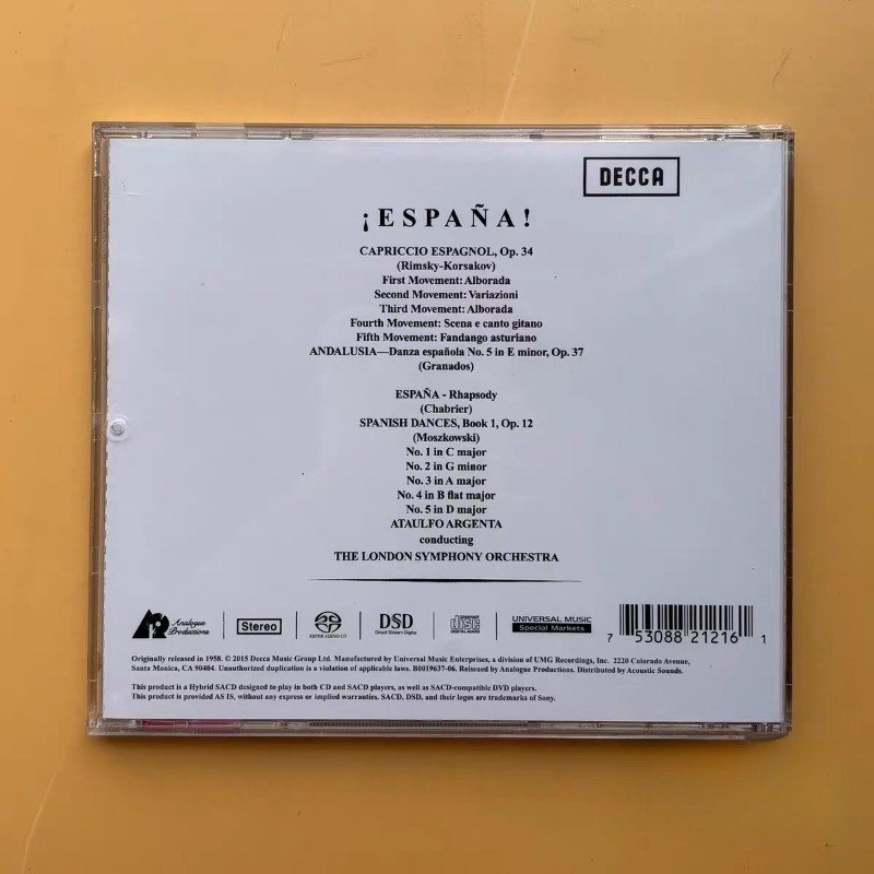 Spanish Rhapsody Music CD Pop  - огляд і ціна Audio Music Hip Hop