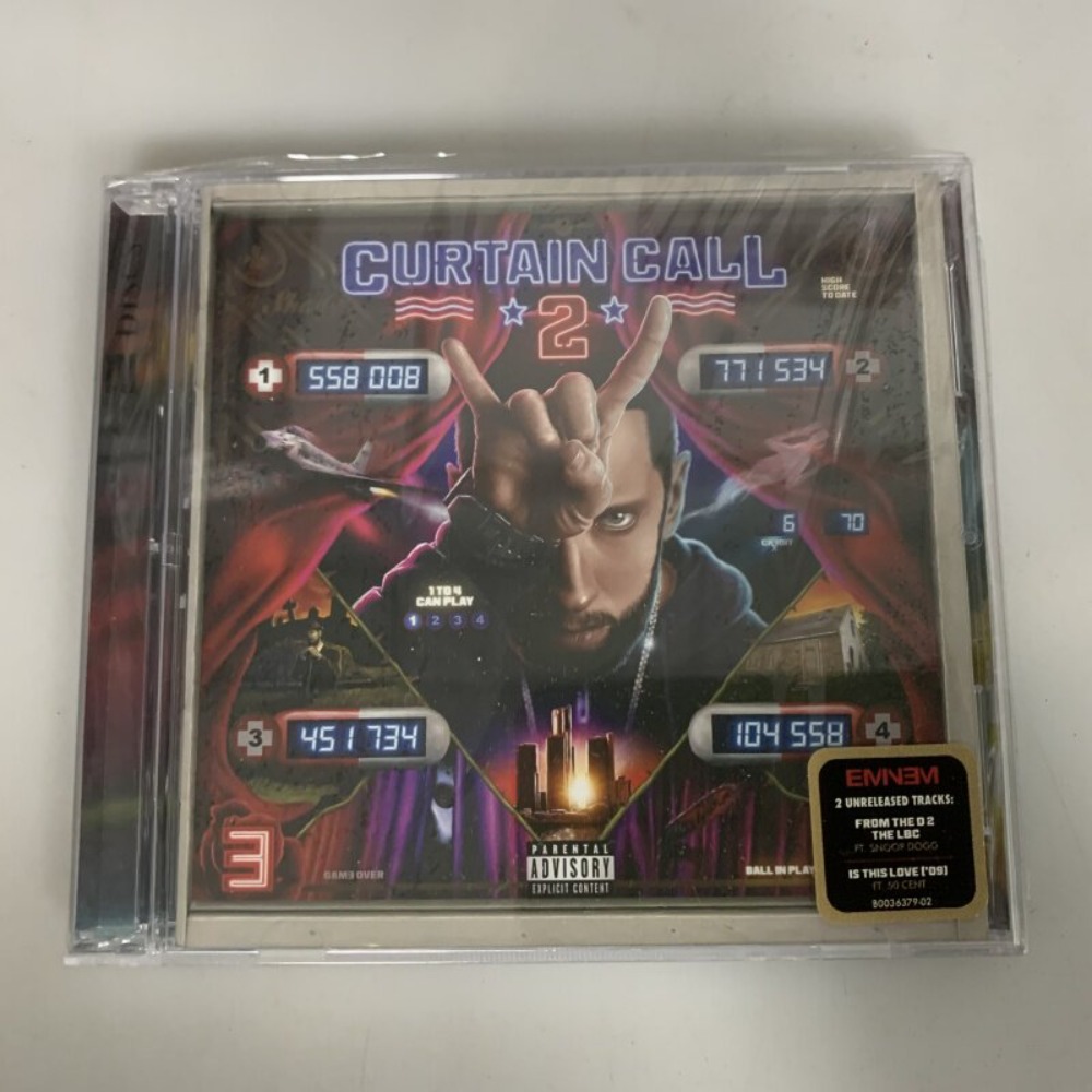 CD 'Curtain Call 2' Eminem Hip - огляд і ціна Audio Music Hip Hop