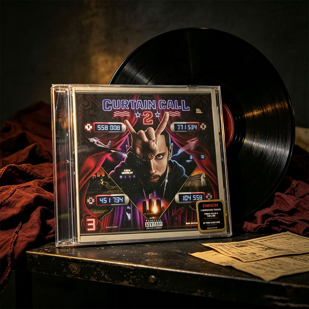CD 'Curtain Call 2' Eminem Hip - огляд і ціна Audio Music Hip Hop