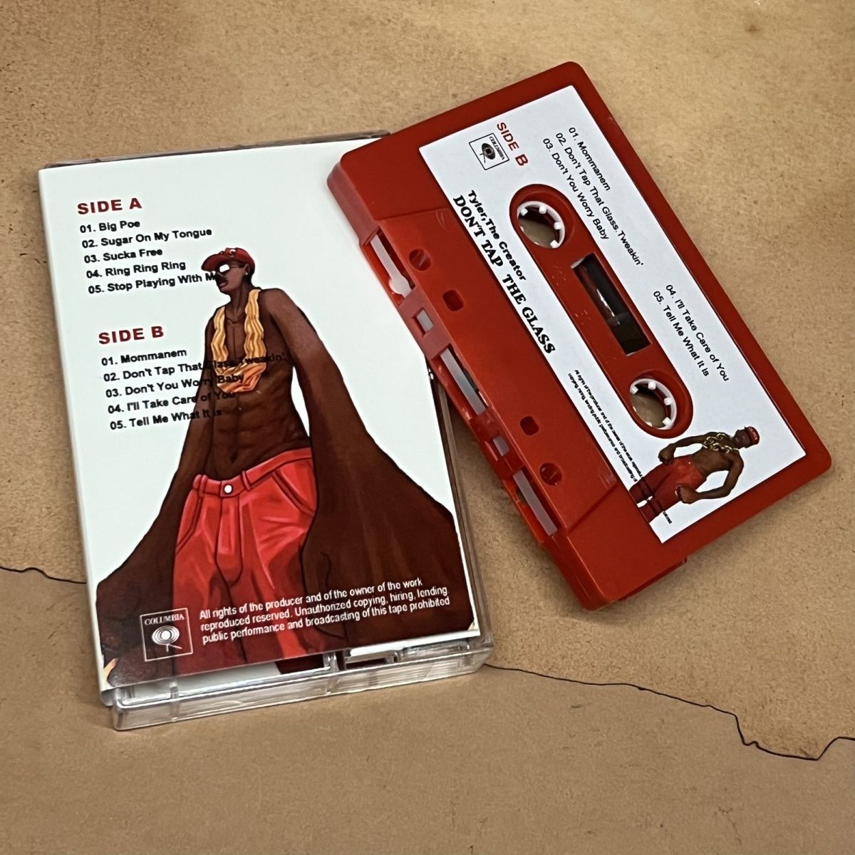 Red Cassette Tape Hip Hop Rap  - огляд і ціна Audio Music Hip Hop