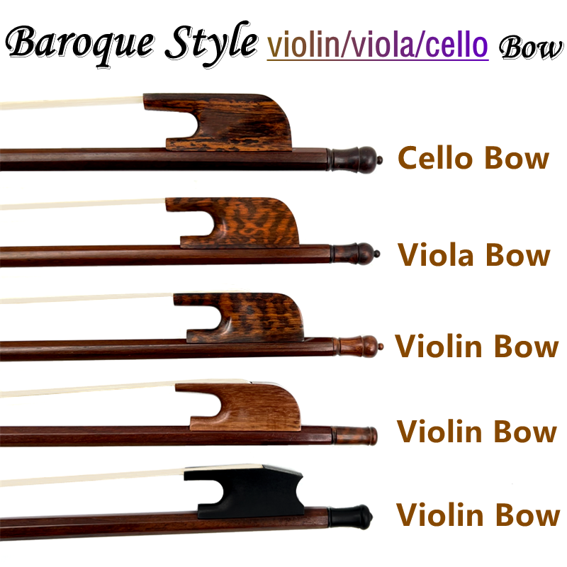 Top Quality Baroque Style Blac - огляд і ціна Violin Rosin Bow