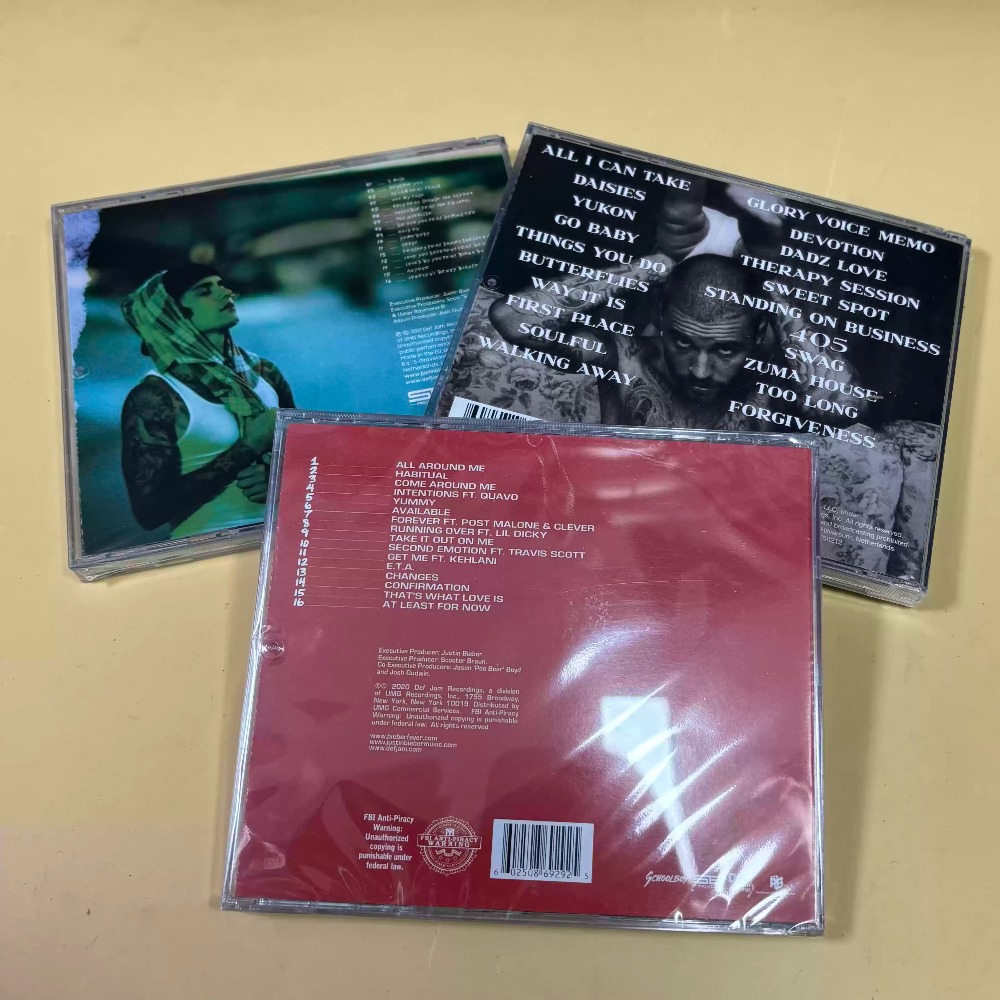 CD 'Justice', 'Changes', 'Swag - огляд і ціна Audio Music Hip Hop