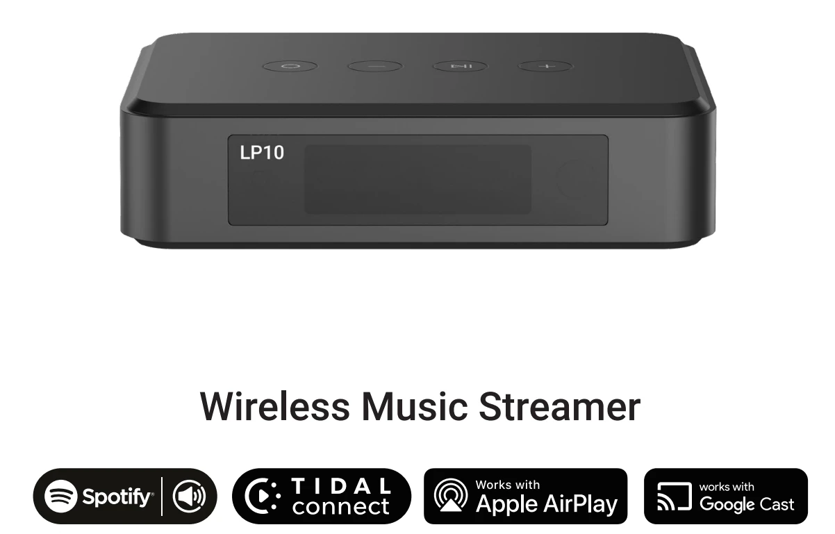 LP10 AirPlay2 Google Cast Wire - огляд і ціна Audio Music Google