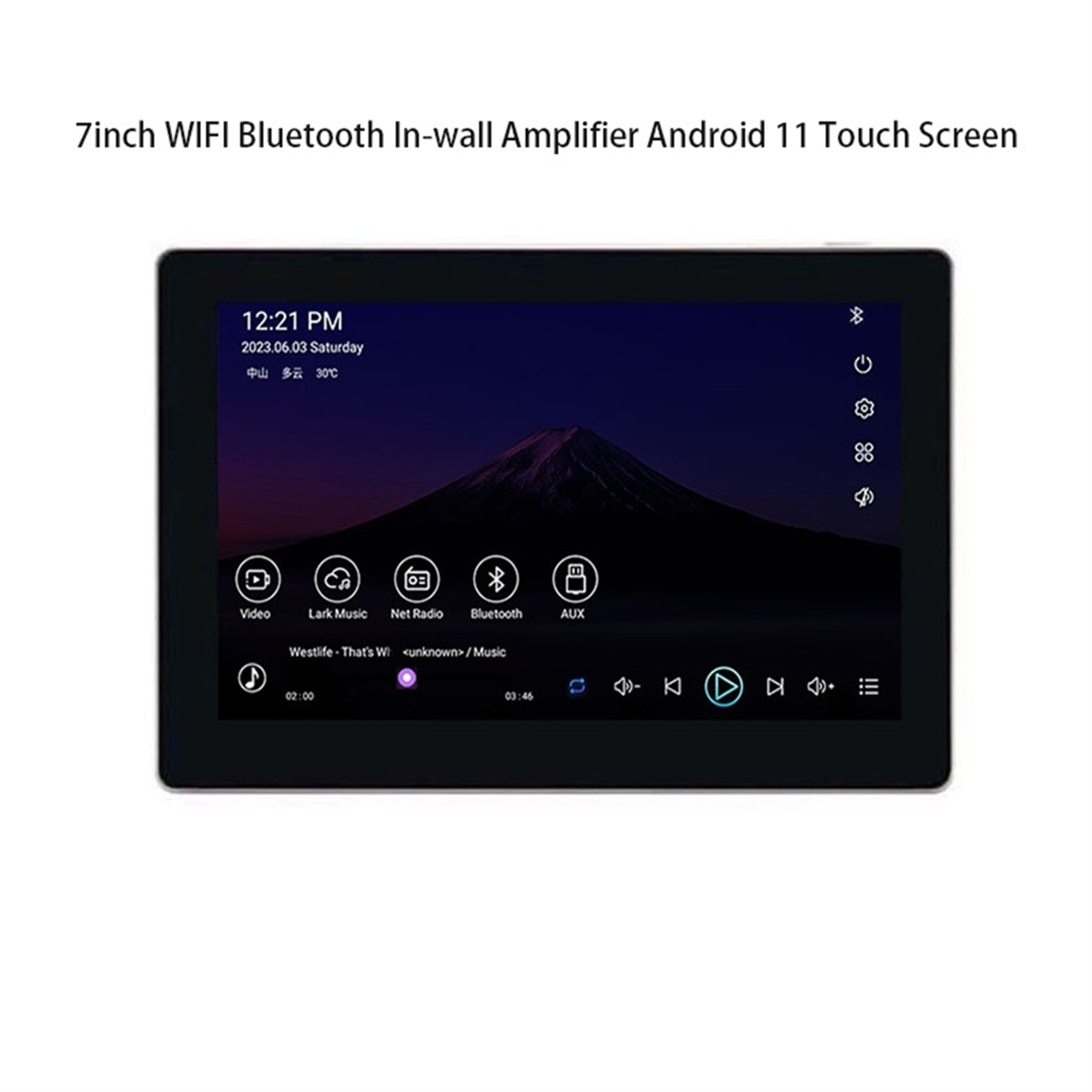 HOT!7 Inch Android 11 Smart Ho - огляд і ціна Audio Music Google