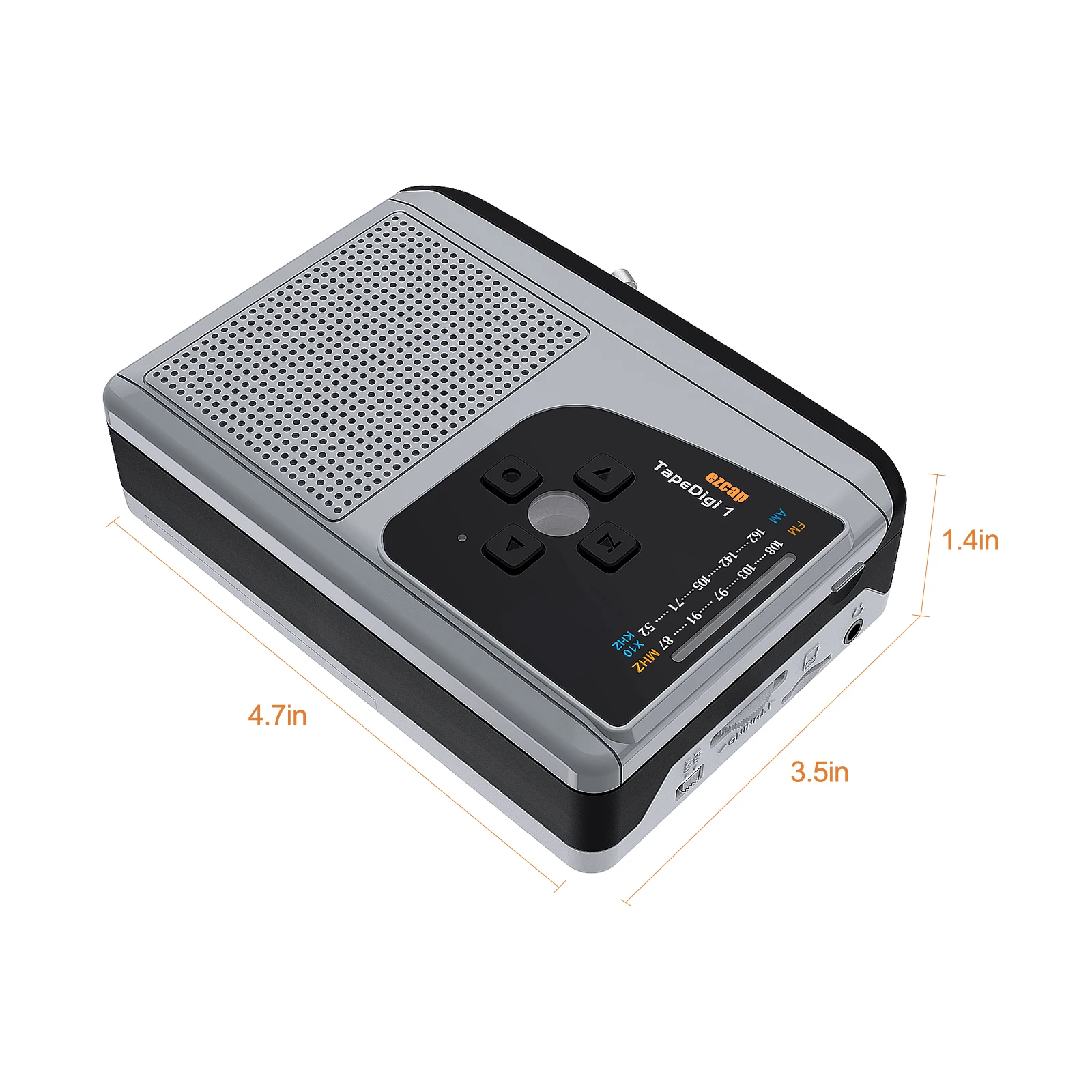 Cassette Tape Player Portable  - огляд і ціна Audio Music Mp3