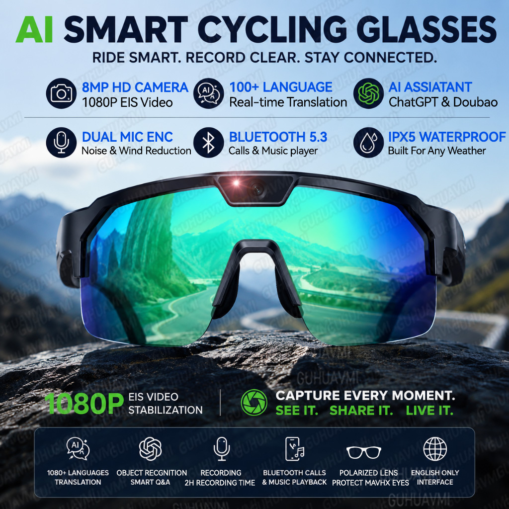 2026 Upgrade Smart Glasses wit - огляд і ціна Audio Music Video