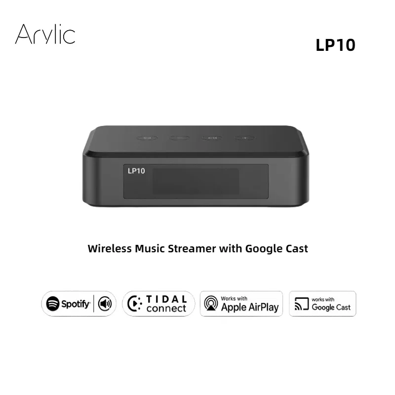 Arylic LP10 Wireless Music Str - огляд і ціна Audio Music Google