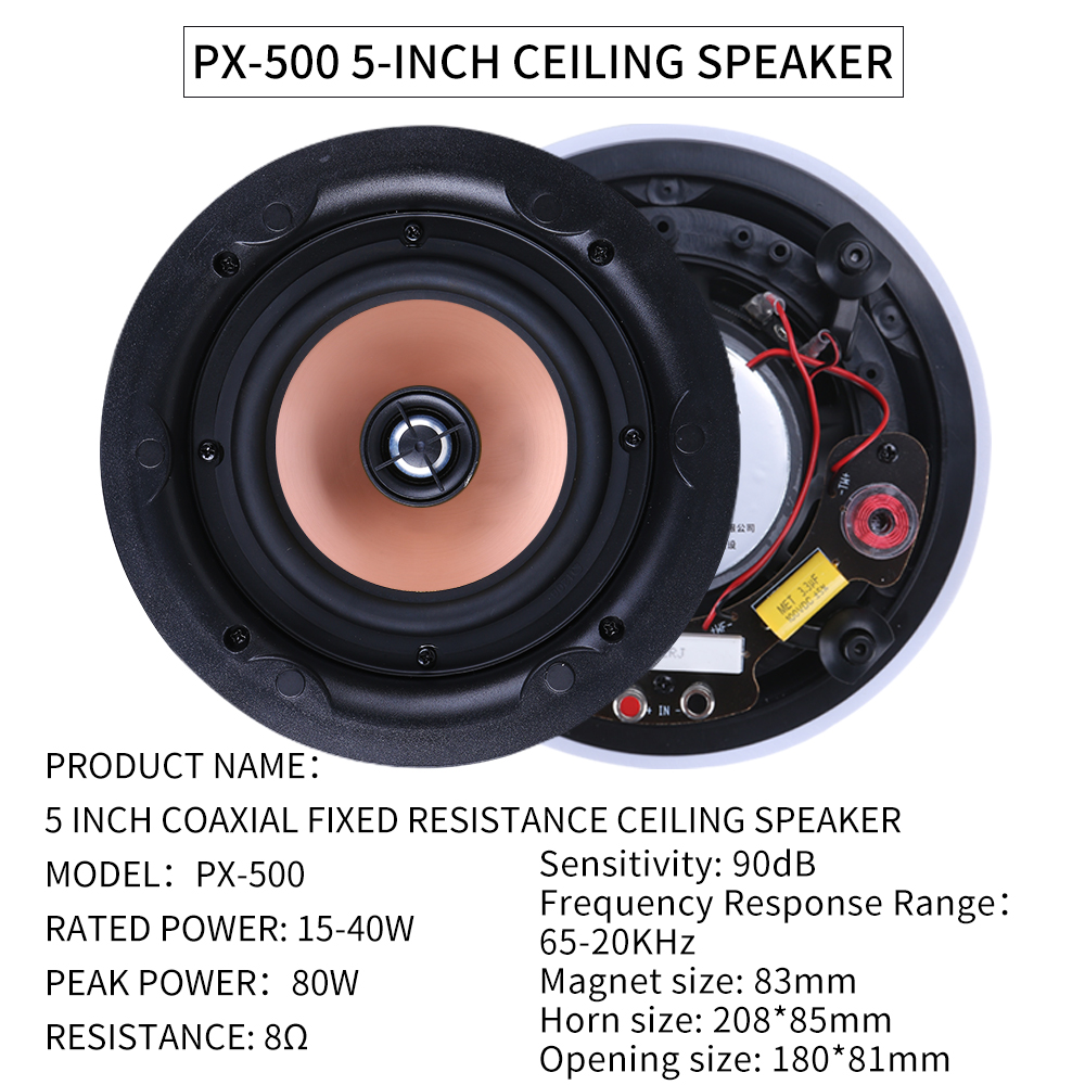 5.1 Home Theater Ceiling Speak - огляд і ціна Audio Music For Background