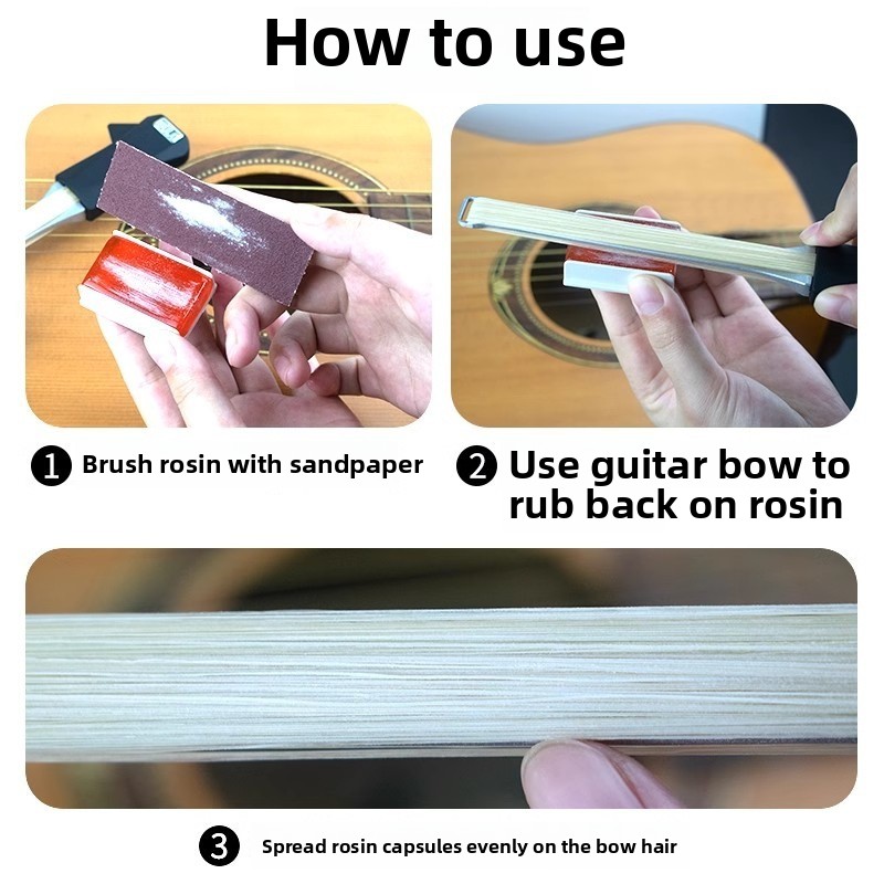 Guitar Bow Picasso Bow Perform - огляд і ціна Violin Rosin Bow