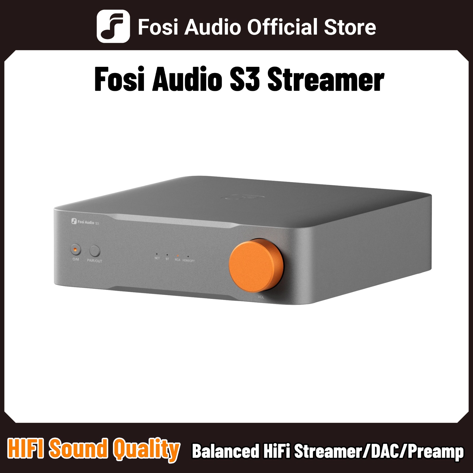Fosi Audio S3 HiFi Music Strea - огляд і ціна Audio Music Google