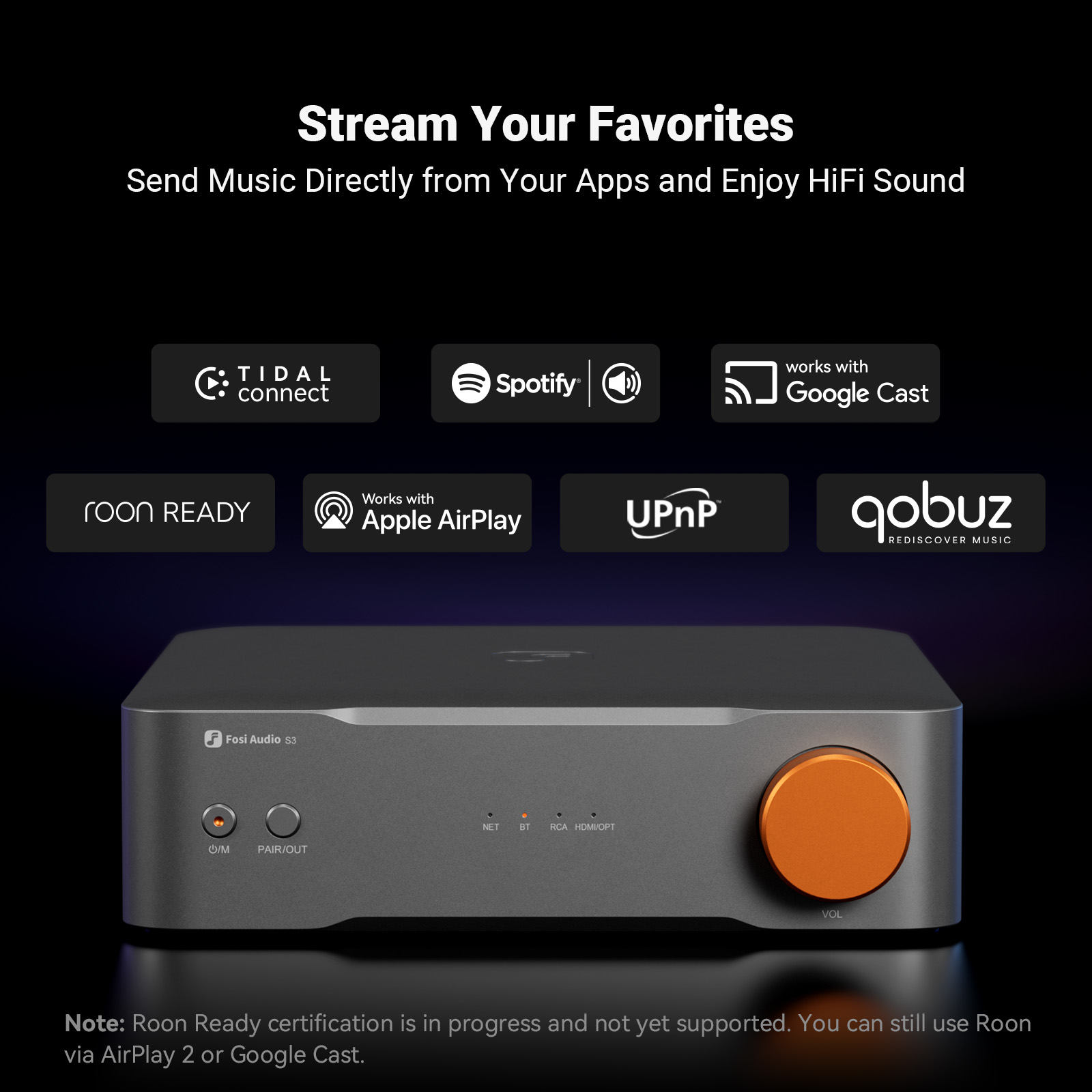 Fosi Audio S3 HiFi Music Strea - огляд і ціна Audio Music Google