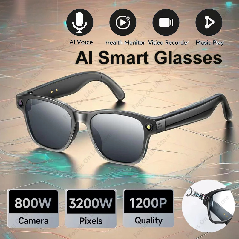 AI Smart Glasses 8 Million Cam - огляд і ціна Audio Music Video