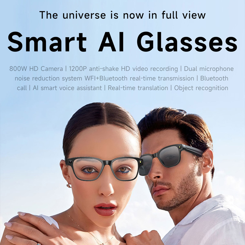 AI Smart Glasses 8 Million Cam - огляд і ціна Audio Music Video