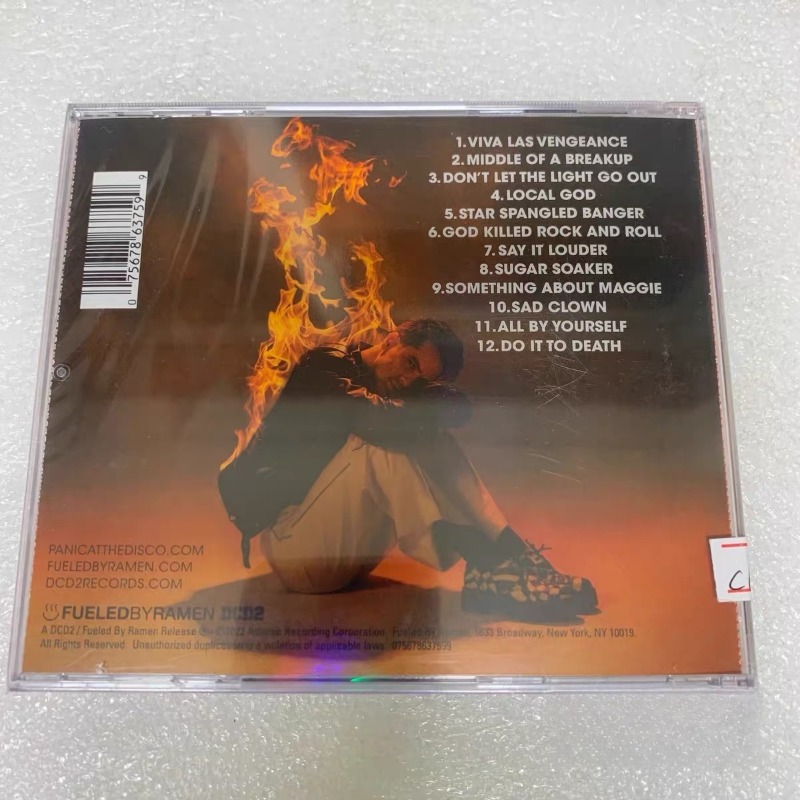 panic! at the disco Music CD P - огляд і ціна Audio Music Hip Hop