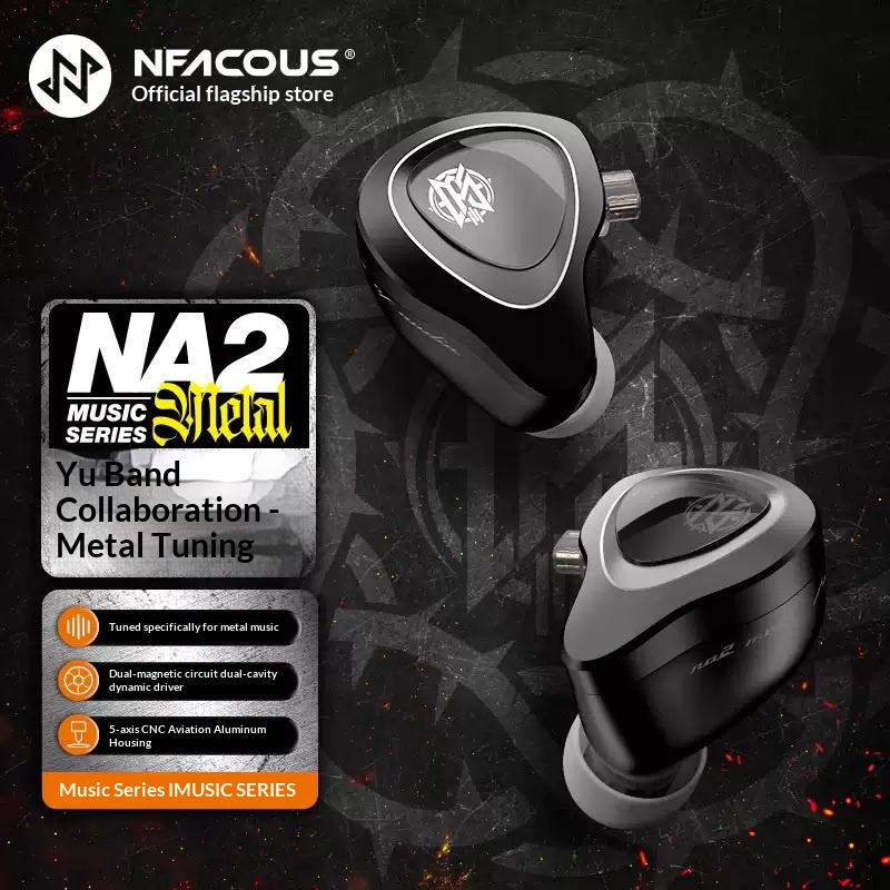 NF Audio NA2 Metal Dynamic Dri - огляд і ціна Audio Music Editing