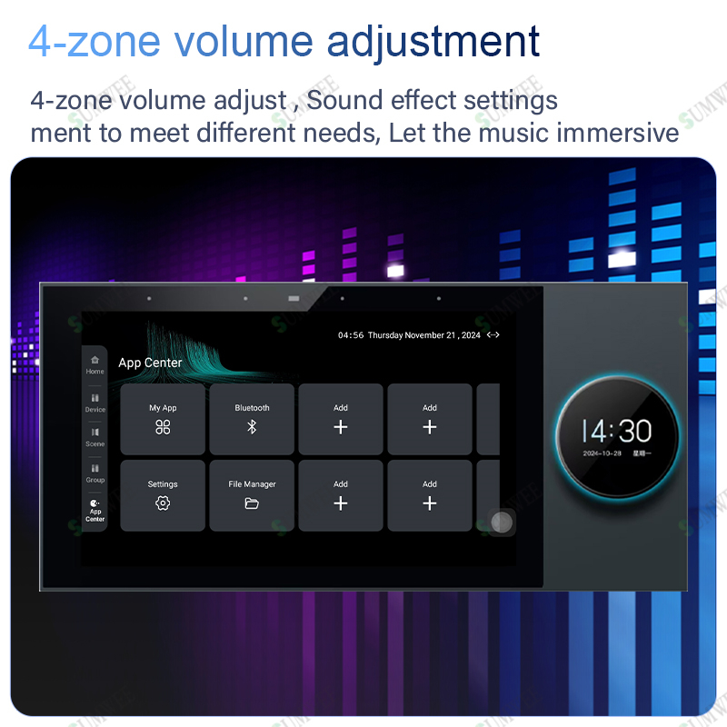 7 Inch Android 11  Voice  Smar - огляд і ціна Audio Music System For Home
