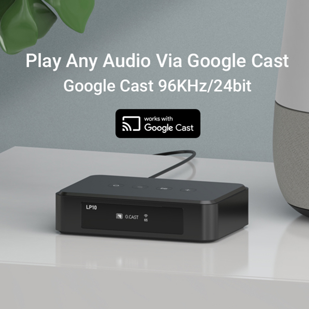 Arylic LP10 Wireless Music Str - огляд і ціна Audio Music Google