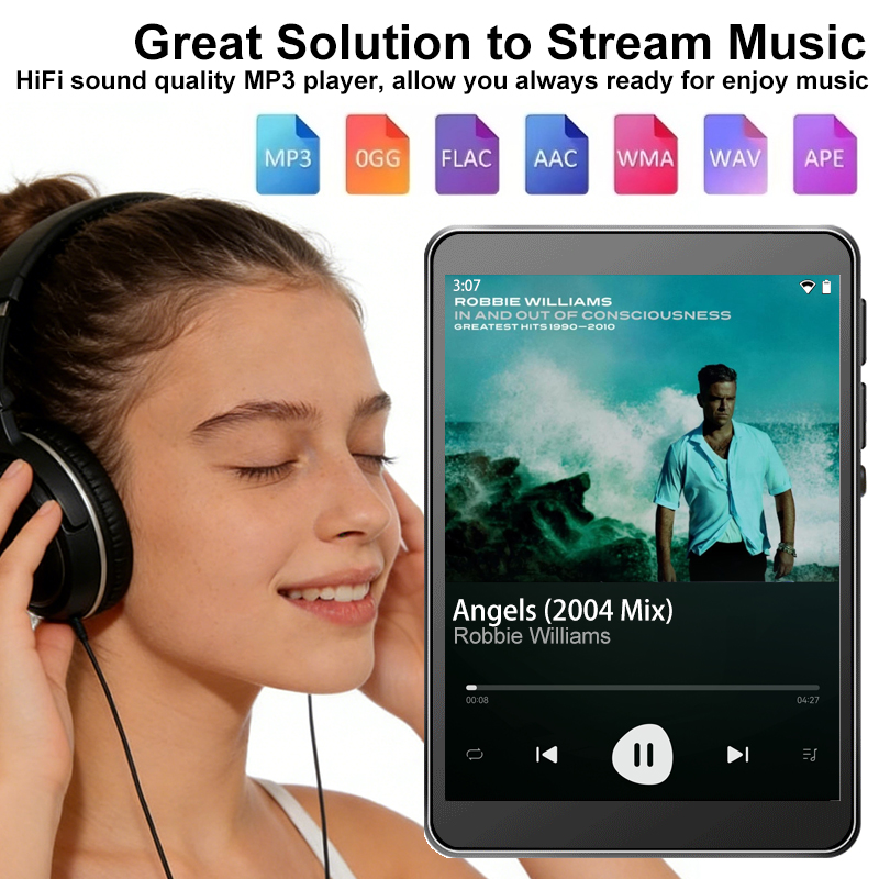 WiFi MP3 Player Andriod 10 Spo - огляд і ціна Audio Music Download Free Mp3